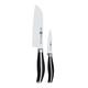 Zwilling 30303-000-0 Twin Cuisine Messerset, 2-tlg., Rostfreier Spezialstahl, Zwilling Sonderschmelze, querliegender Vollerl, Kunststoff-Schalen, 420 x 95 mm, schwarz