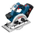 Bosch Professional GKS 36 V-LI Akku-Kreissäge mit 2 x 2,6 Ah Li-Ion, Handwerkerkoffer, 1 Stück, 0601673R02