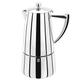 Stellar Art Deco Espressokocher 10 Tassen, 600ml, Edelstahl, silber 14.6 x 13.9 x 25.1 cm