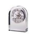 Dartington Crystal Uhr halbrund