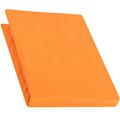 aqua-textil Pur Spannbettlaken orange 180x200 - 200x220 Boxspringbett Wasserbett Bettlaken Jersey Baumwolle 0010190