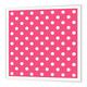 3dRose HT 20403 – _ – _ 3 Pink und Weiß Polka Dot Print-Iron auf Heat Transfer Papier Für weiß Material, 10 von 25,4 cm