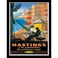 National Railway Museum Hastings und St. Leonards' Memorabilia', 30 x 40 cm