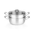 Monix Chef Set Dampf 24 cm mit Glasdeckel