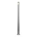 Konstsmide Monza 7923-310 Wegeleuchte HighPowerLED / B: 6cm T: 6cm H: 100cm / 2x3W / IP44 / Aluminium / silbergrau