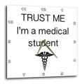 3dRose Trust Me I 'm A Medical Student 25,4 cm (DPP 110017 _ 1), 10 x 10 Wanduhr