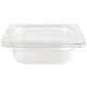 Winware Rubbermaid Polycarbonat Gastronorm Pan – 1/9 One Neunte Größe