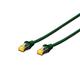 DIGITUS 25 m Cat6 a S-FTP RJ-45 25 m Cat6 a S/FTP (STP) grün Netzwerk-Kabel – Netzwerk-Kabel (25 m, CAT6 A, S/FTP (STP), RJ-45, RJ-45, grün)