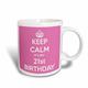 3dRose Keep Calm Its zum 21. Geburtstag, Magic, Kaffeebecher, Keramik, Rosa, 10.16 cm x 7,62 x-Uhr
