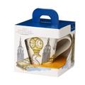 Villeroy & Boch Cities of the World Kaffeebecher New York, 300 ml, Höhe: 11 cm, Premium Porzellan, Weiß/Bunt