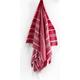 Hand Face Turkish Towel Pestemal 60 X 90 cm Peshtemal Fouta Kitchen Baby Care by Cacala "Red"