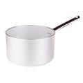 Töpfe Agnelli Casserole Zylindrische, Aluminium, Dicke 5 mm, Ober RadianteArgento, 5,6 Liter