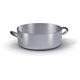 Ballarini Profi Schmorpfanne mit 2 Griffen, Aluminium, Grau, 50 cm