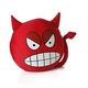 Junior Star Srl MORBIDISSIMI Emoticon DIAVOLETTO, Rot, No