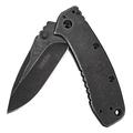 Kershaw KR-1556BW Klappmesser-Cryo II, Blackwash-Klingenlänge: 8,26 cm, Stahl mehrfarbig