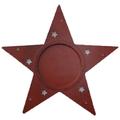 Craft Auslass Star Kerzenhalter 9" Barn Red