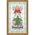 Winter Angel By Jim Shore Counted Cross Stitch Kit-9"X15" 14 Count