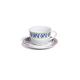 Fade 50145 Maison Toscana S. Gimignamo Teetasse, 400 ml, Porzellan, mehrfarbig