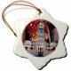 3dRose ST Louis Missouri 4. Juli, 7,6 cm Schneeflocke Porzellan Ornament