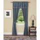 Achim Home Furnishings Harrison Fenster Vorhang, verdunkelnd, in eine Tasche voller Blackout Fenster Lösung, blau, 55 x 63-inch