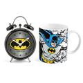 Home Batman Set Wecker Mug, Porzellan, Schwarz, 2 Einheiten
