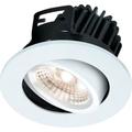 Knightsbridge IP20 LED-Deckenleuchte, 7 W, 3000 K, warmes Weiß, Metall