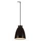 Dyberg Larsen 8026 E27 Edison-Gewinde, 60 W Milano-Lampe mittelgroß, schwarz