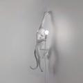 Seletti Monkey, Lampe hängender AFFE 37 x 20,5 cm Höhe 76,5 cm, Harz, Weiß, 37 x 20,5 x 76,5 cm