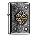 Zippo Sturmfeuerzeug 2004750 EMBLEM-LIGHTER WITH CELTIC KNOT