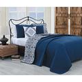 Avondale (Manor Capri 5-teiliges Quilt Set, Navy, King Size