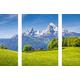 Eurographics Deco Print Herbst Decoprint 70 x 50 x 0,4 cm, Plastik, Idyllic Alps Sticker, Multi-Colour, 50 x 70 cm, 50 x 0.4 x 70 cm