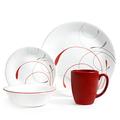 Corelle Splendor Livingware 16pc Dinner Set with Plates, Bowl & Mug