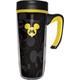 Grupo Erik Editores Travel Mug Mickey, Porzellan, Schwarz, 20 x 8 x 20 cm