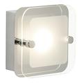 Brilliant Mountain LED Deckenleuchte Wandleuchte 1 flg chrom Glas 400 Lumen, Samsung-LED integriert