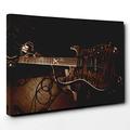 Big Box Art Canvas Print 30 x 20 Inch (76 x 50 cm) Electric Guitar (2) - Canvas Wall Art Picture Ready to Hang