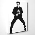 BIG Canvas Print 20 x 14 Inch (50 x 35 cm) Elvis Presley The Jailhouse Rock - Canvas Wall Art Picture Ready to Hang