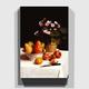 BIG Arty Pie Henri Fantin-Latour Primroses and Fruit Canvas Print, Multi-Colour, 30 x 20-Inch
