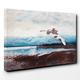 BIG Box Art Canvas Print 20 x 14 Inch (50 x 35 cm) Bruno Liljefors Swans - Canvas Wall Art Picture Ready to Hang