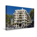 Calvendo Premium Textil-Leinwand 45 cm x 30 cm Quer, Casa Mila? (La Pedrera) | Wandbild, Bild auf Keilrahmen, Fertigbild auf Echter Leinwand, Leinwanddruck Orte Orte