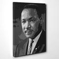 Canvas Print 20 x 14 Inch (50 x 35 cm) Martin Luther King Black Power - Canvas Wall Art Picture Ready to Hang