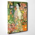 BIG Box Art Canvas Print 30 x 20 Inch (76 x 50 cm) Gustav Klimt The Kiss No.1 - Canvas Wall Art Picture Ready to Hang