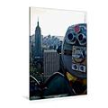 Calvendo Premium Textil-Leinwand 80 cm x 120 cm hoch Empire State Building | Wandbild, Bild auf Keilrahmen, Fertigbild auf Echter Leinwand, Leinwanddruck