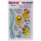 Unbekannt Stampendous Clear Stamp Set, Gummi Duckies