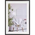 Henzo 8106104 Modern 50x70 Frame Dbraun Bilderrahmen, MDF, Dunkelbraun, 50 x 70 x 1 cm