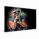 Calvendo Leinwand Paintball 90x60cm, Special-Edition Wandbild, Bild auf Keilrahmen, Fertigbild auf hochwertigem Textil, Leinwanddruck, kein Poster