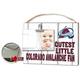 KH Sports Fan 1001101646 25,4 x 20,3 cm Colorado Avalanche Clip It Verwitterte Baby Logo NHL Bilderrahmen