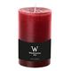 Wiedemann 281008.067 Marble Kerze durchgefärbt ASF, Wachs, Rot, 13 x 7.8 cm, 8-Einheiten