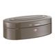 Wesco Elly Brotkasten, Edelstahl, warm Grey 26 x 41.5 x 14 cm