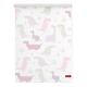 Lichtblick KRT.045.150.345 Rollo Klemmfix, ohne Bohren, blickdicht, Dino - Pink Beige 45 x 150 cm (B x L)