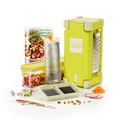 Genius Nicer Dicer Magic Cube Gourmet | 9 Teile | Alles-Schneider | Obst- und Gemüseschneider